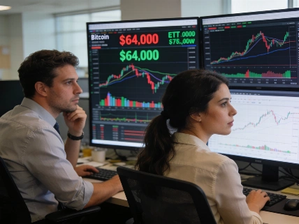 Bitcoin Holds $64K as ETF Outflows and Derivatives Demand Weaken EgonCoin